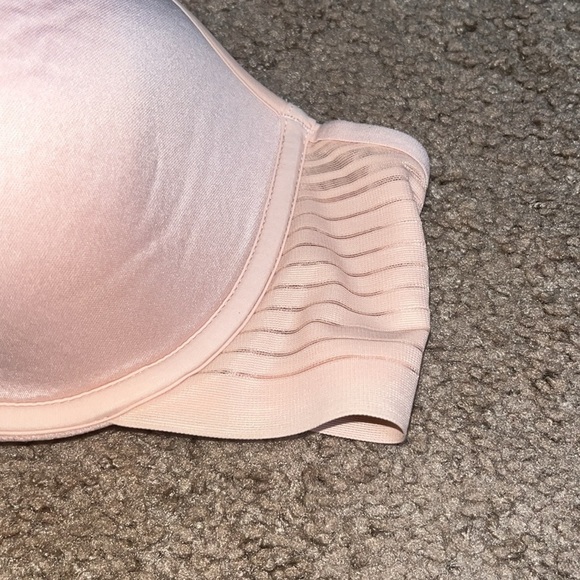 Thirdlove 24/7 Seamless Stripe Full Coverage Bra Soft Peach 38B - Picture 4 of 8
